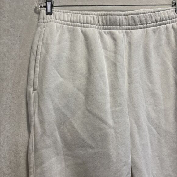 Nike Sportswear Club Fleece Jogger BV2671-100 Men’s Size Large White Logo Swoosh - Picture 2 of 13